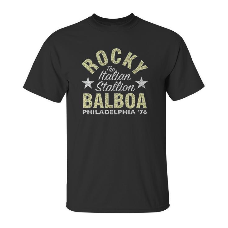 Rocky Italian Stallion 1976 Charcoal Hoody Unisex T-Shirt