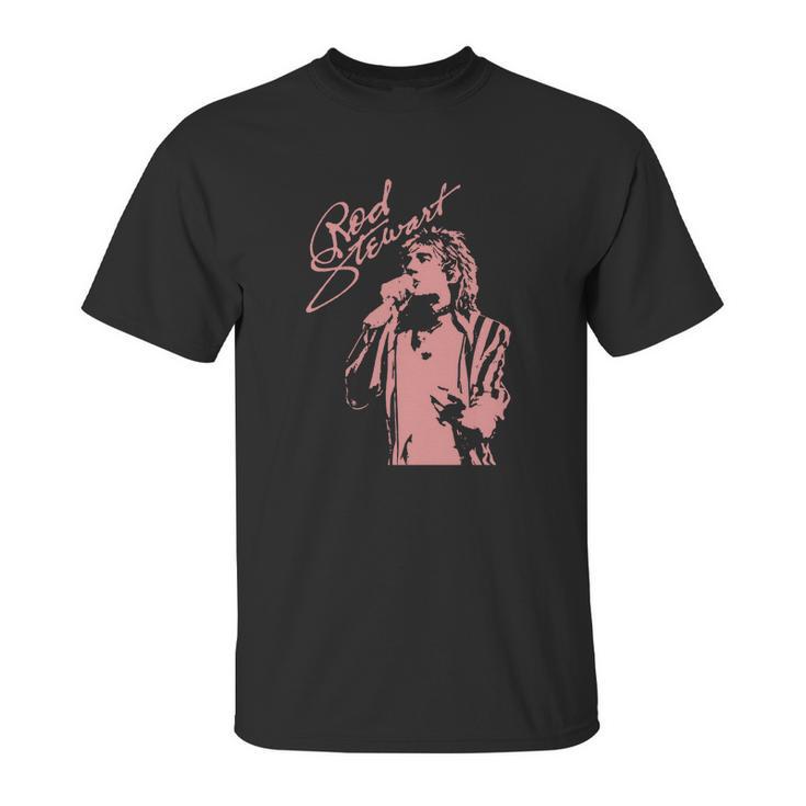 Rod Stewart Rock Singer Rod Stewart Unisex T-Shirt