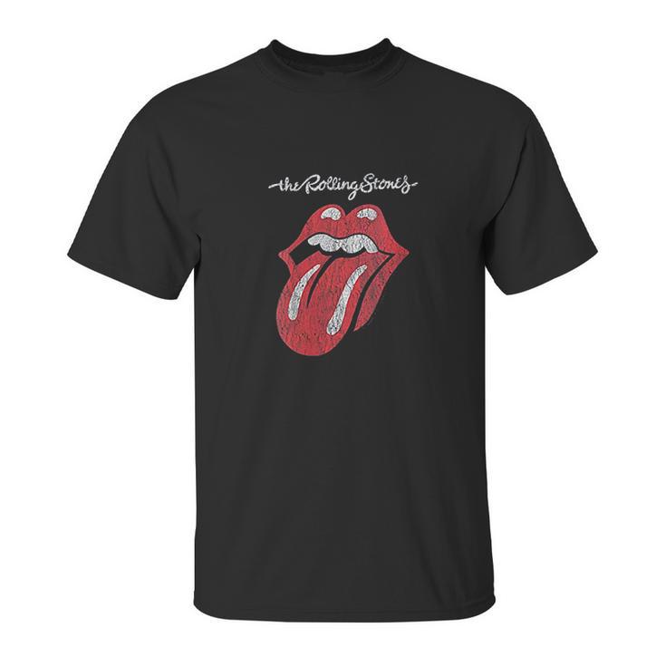 Rolling Stones Official Script Tongue Unisex T-Shirt