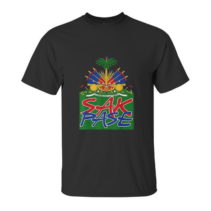 Sak Pase Cute Haitian Creole Pride Gift Unisex T-Shirt