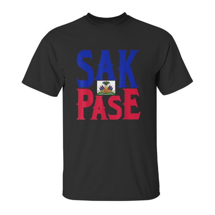 Sak Pase | Cute Haitian Creole Pride Unisex T-Shirt