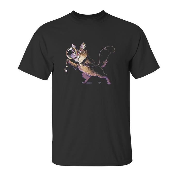 Scraps Cat Detective Unisex T-Shirt