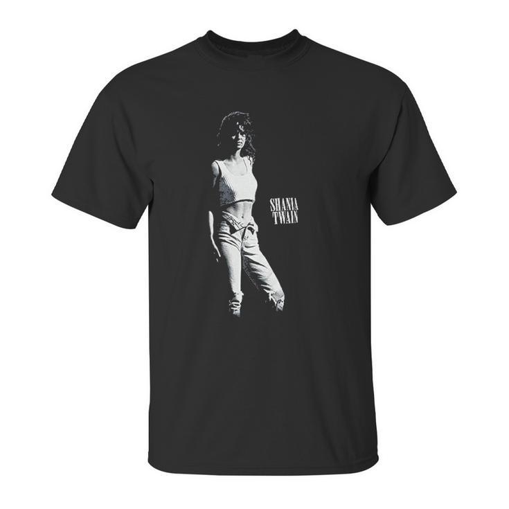 Shania Twain Black & White Unisex T-Shirt