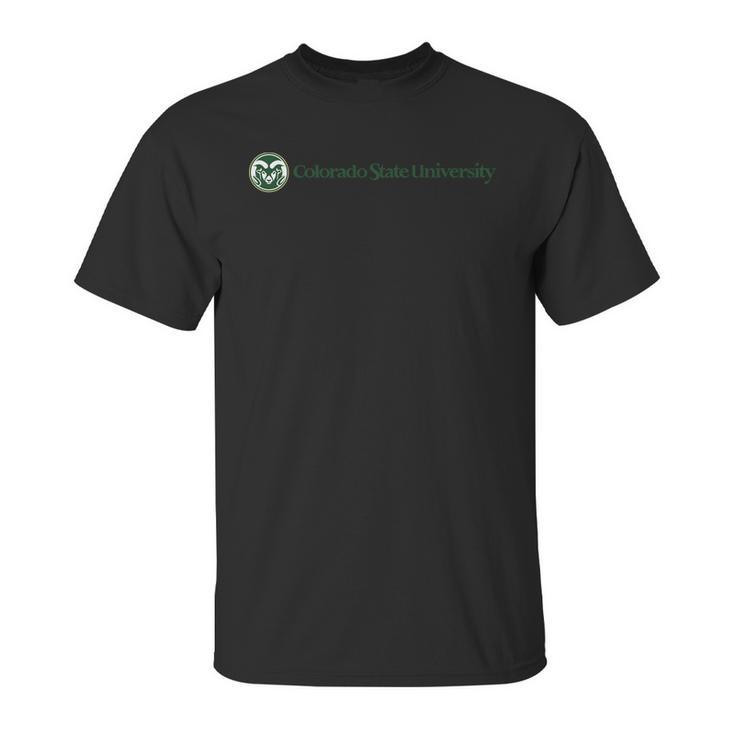 Simple Logo Colorado State University Fort Collins Unisex T-Shirt