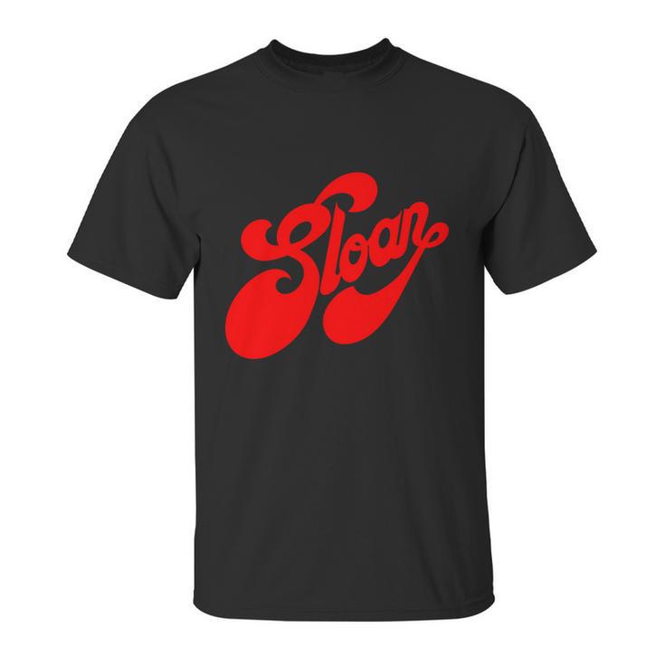 Sloan Band Logo Red Unisex T-Shirt