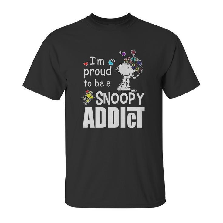 Snoopy Addict Unisex T-Shirt