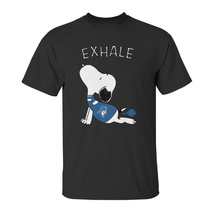 Snoopy Exhale Duke Unisex T-Shirt