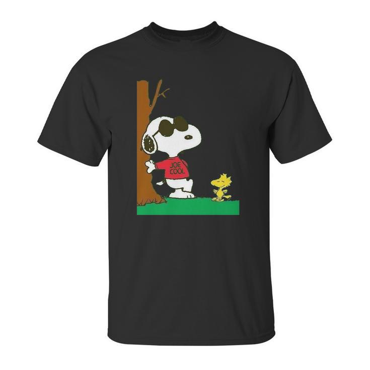 Snoopy Joe Cool And Woodstock T Shirt Unisex T-Shirt