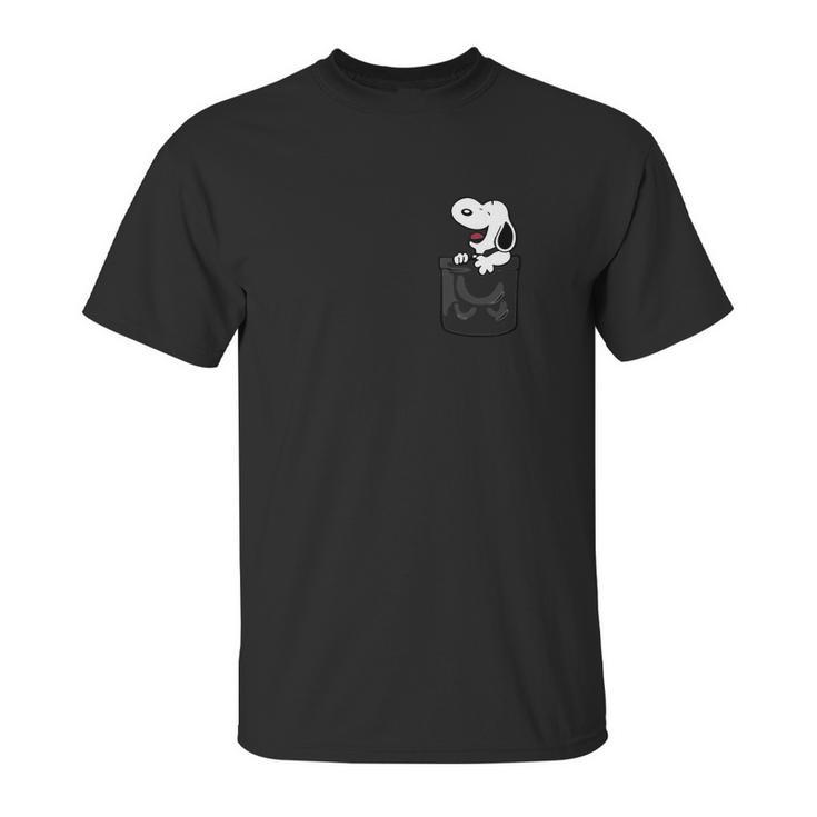 Snoopy Pocket Unisex T-Shirt