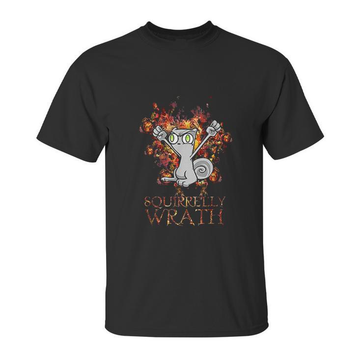 Squirrelly Wrath  Foamy The Squirrel Unisex T-Shirt