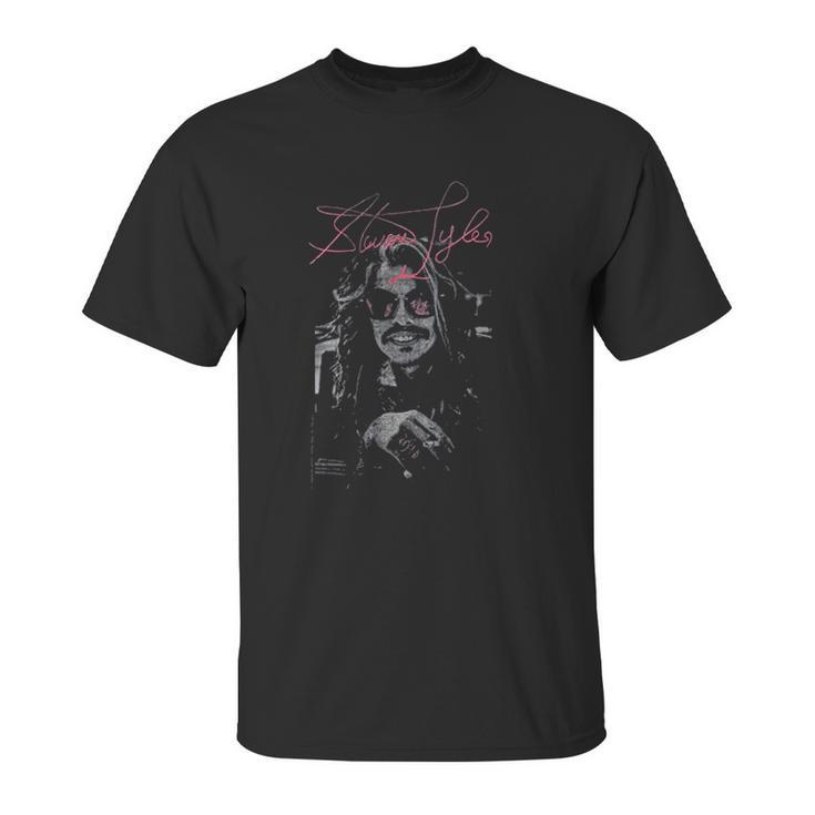 Steven Tyler Pink Shade Unisex T-Shirt