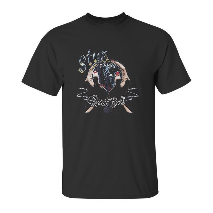 Styx Crystal Ball Graphite Heather Unisex T-Shirt