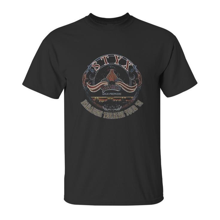 Styx Mens Tour 81 Unisex T-Shirt