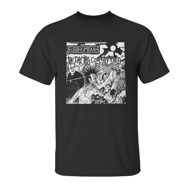 Subhumans The Day The Country Died Unisex T-Shirt