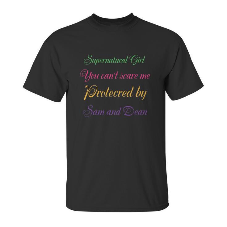 Supernatural Girl Multicolor Unisex T-Shirt