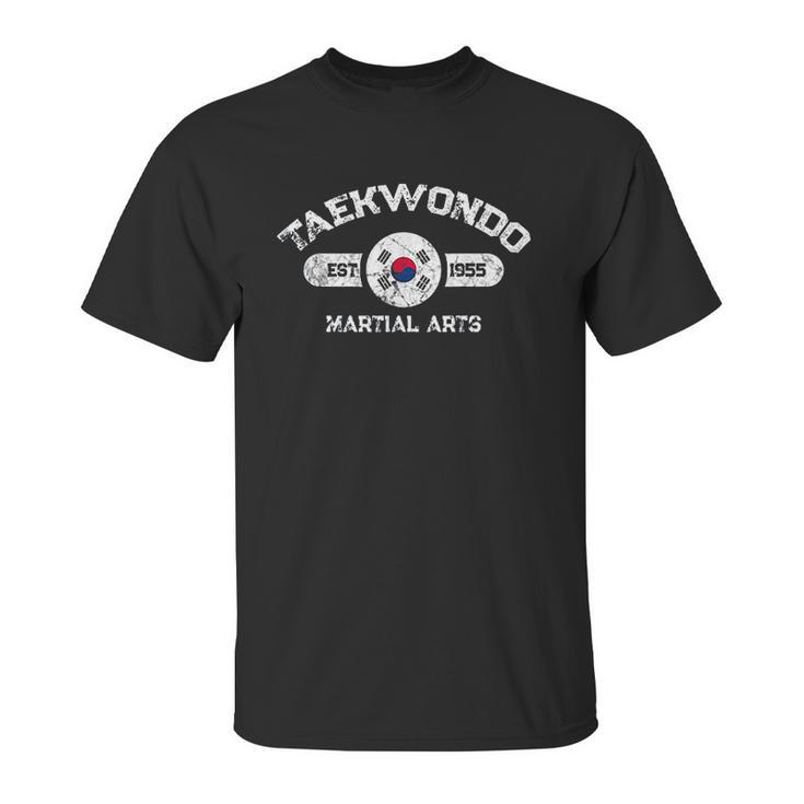 Taekwondo Established 1955 Tae Kwon Do Gift Martial Arts Unisex T-Shirt