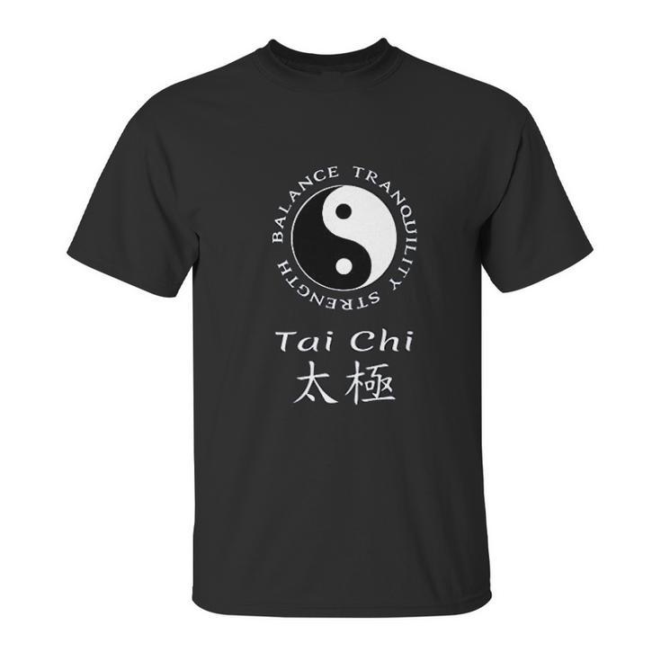 Tai Chi Chuan Chinese Martial Arts Yin Yang Unisex T-Shirt