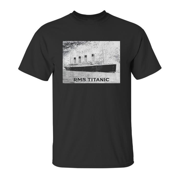 Titanic April 1912  Ship Voyage Atlantic Ocean Unisex T-Shirt