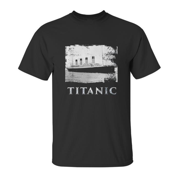 Titanic Vintage Cruise Ship Rms Titanic 1912 Gift Unisex T-Shirt