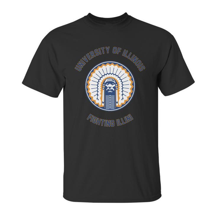 U Of I Fighting Illini Unisex T-Shirt