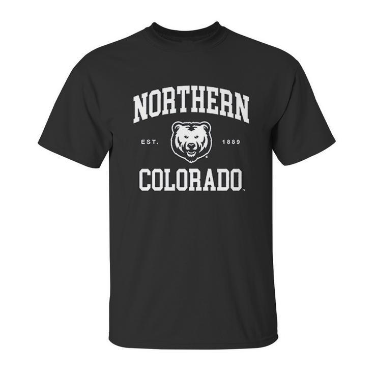 Unco University Of Northern Colorado Bears Ncaa Seal College Unisex T-Shirt