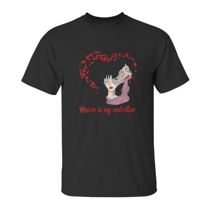 Vintage Junji Ito Gifts Anime Is My Valentine Tomie Manga Unisex T-Shirt