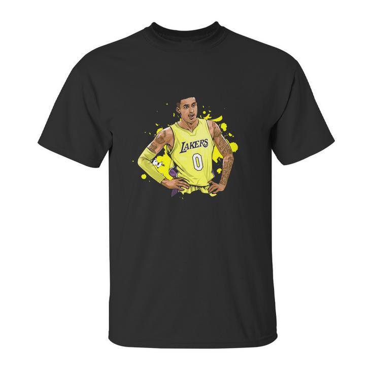 Vintage Graphic Kyle Kuzma Lakers Team Artwork Unisex T-Shirt