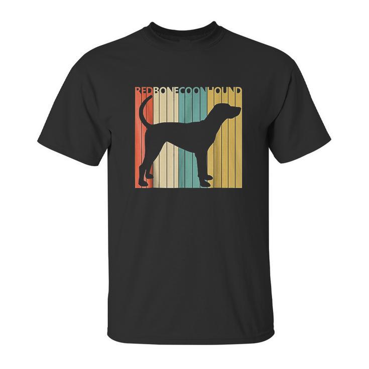 Vintage Redbone Coonhound Dog Unisex T-Shirt