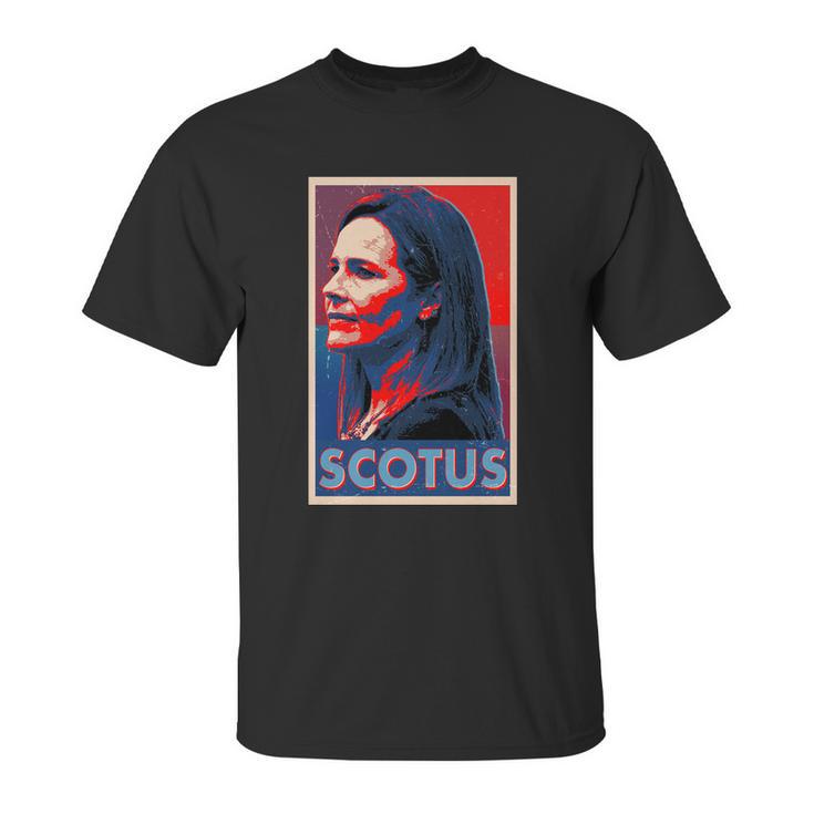 Vintage Scotus Amy Coney Barrett Poster Unisex T-Shirt