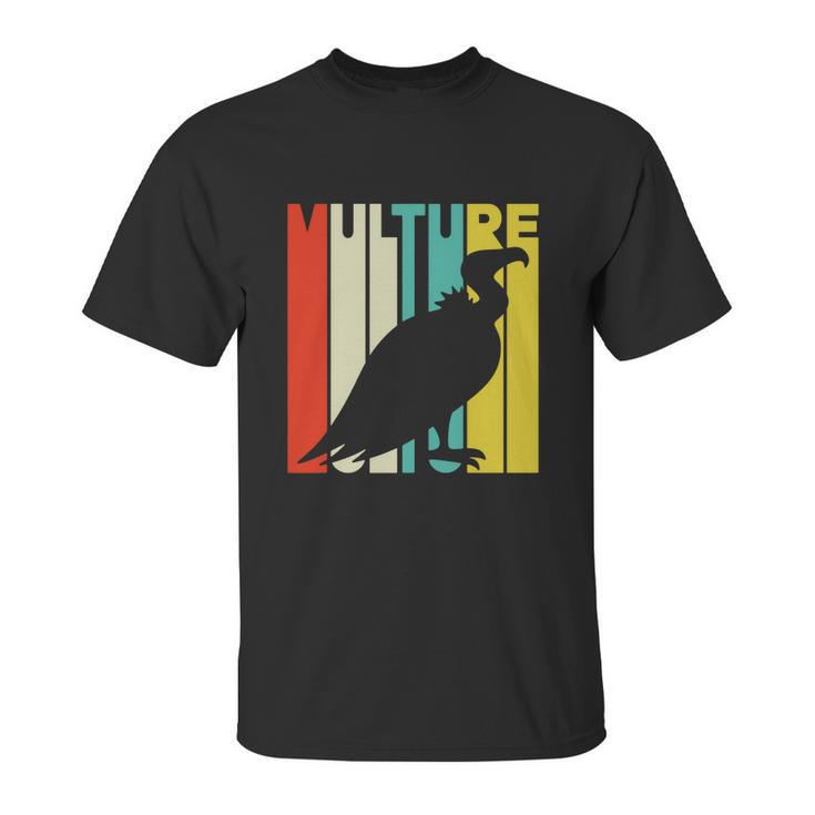 Vintage Style Vulture Silhouette T-Shirt Unisex T-Shirt