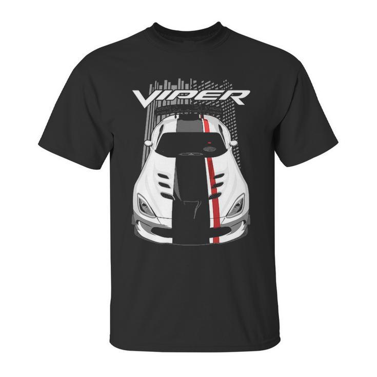 Viper Acr 5Th Generation White And Black Unisex T-Shirt