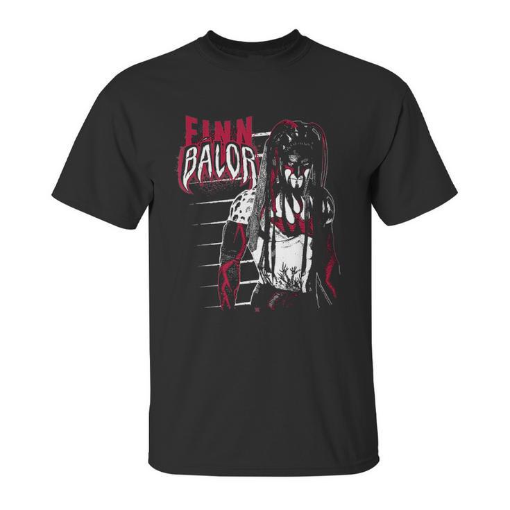 Wrestling Wwe Finn Balor Black And Red Unisex T-Shirt