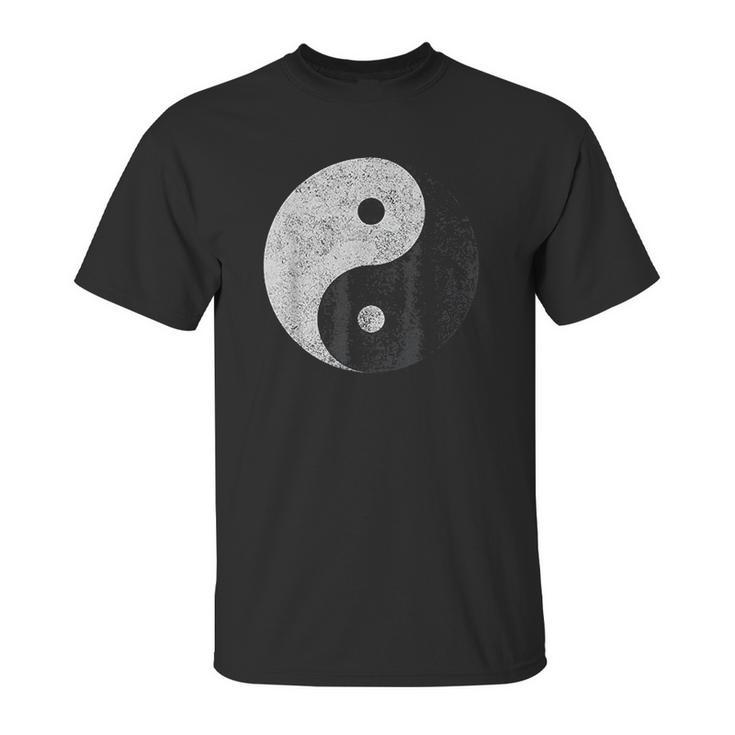 Yin Yang Symbol Tao Taijitu Yoga Peace Love Unisex T-Shirt