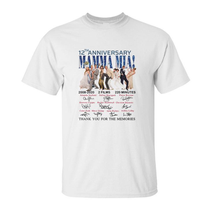 12Th Anniversary Mamma Mia Unisex T-Shirt