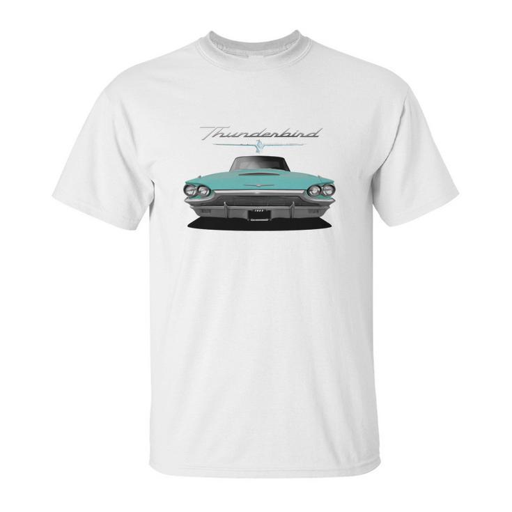 1965 Thunderbird Front Brittany Blue Unisex T-Shirt