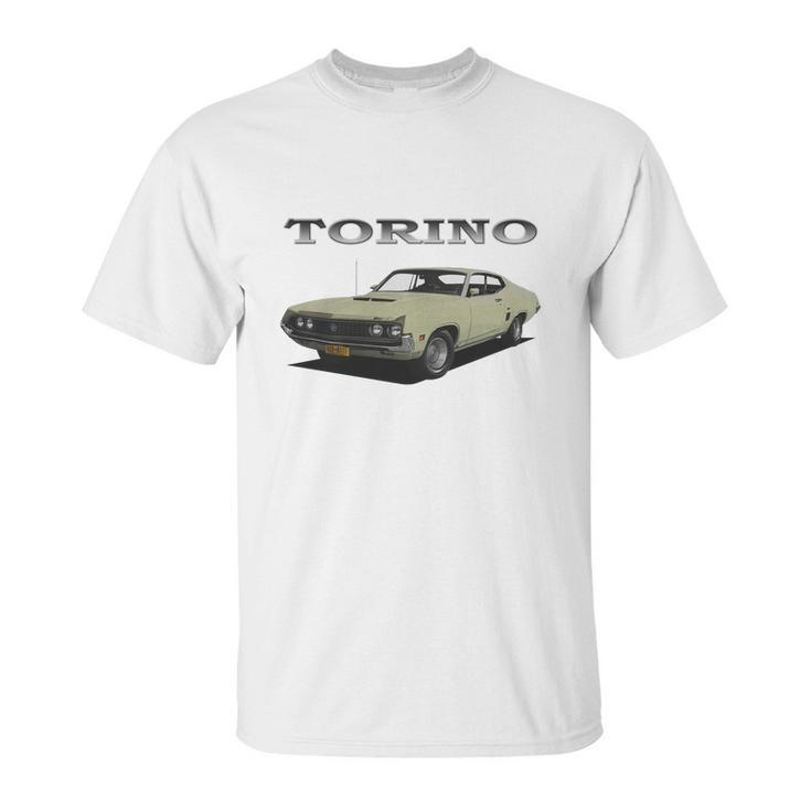 1970 Ford Torino Cream Unisex T-Shirt