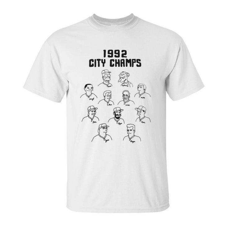 1992 City Champs Shirt Unisex T-Shirt