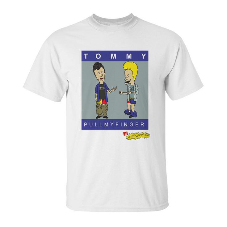 1995 Beavis And Butthead Tommy Pull My Finger Shirt T Shirt Tee Unisex T-Shirt