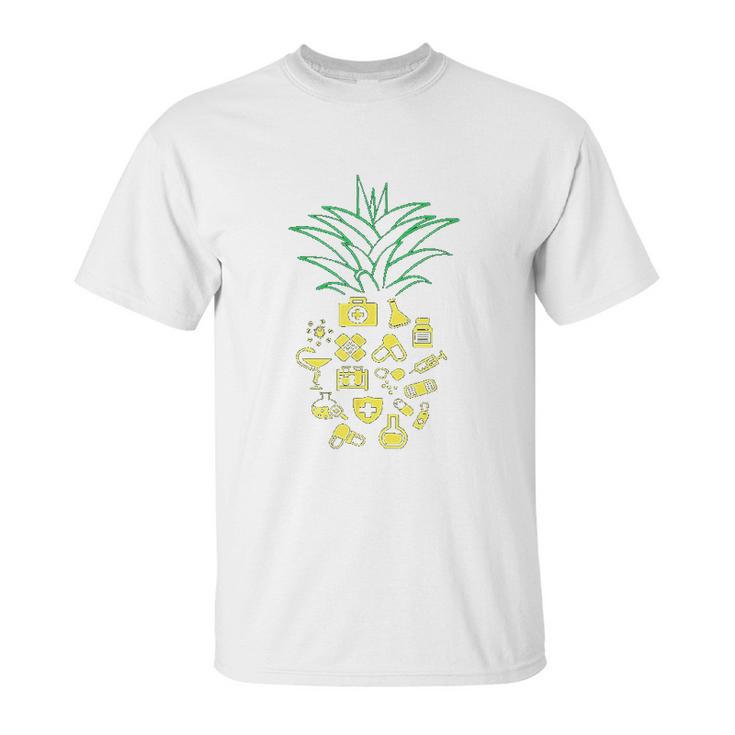 Aloha Pineapple Pharmacist Summer Pharmacy Unisex T-Shirt