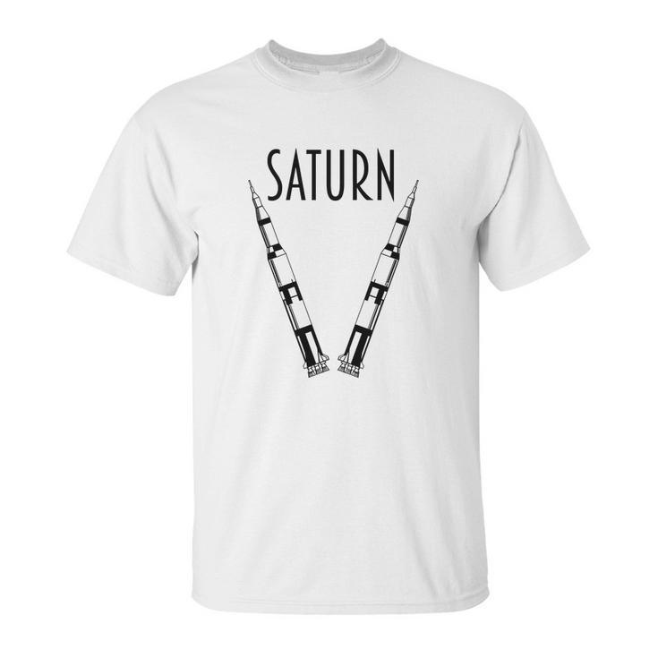 Apollo 11 Saturn V Moon Rockets Shirt Unisex T-Shirt