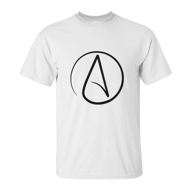 Atheist Black Print Asst Colors Unisex T-Shirt