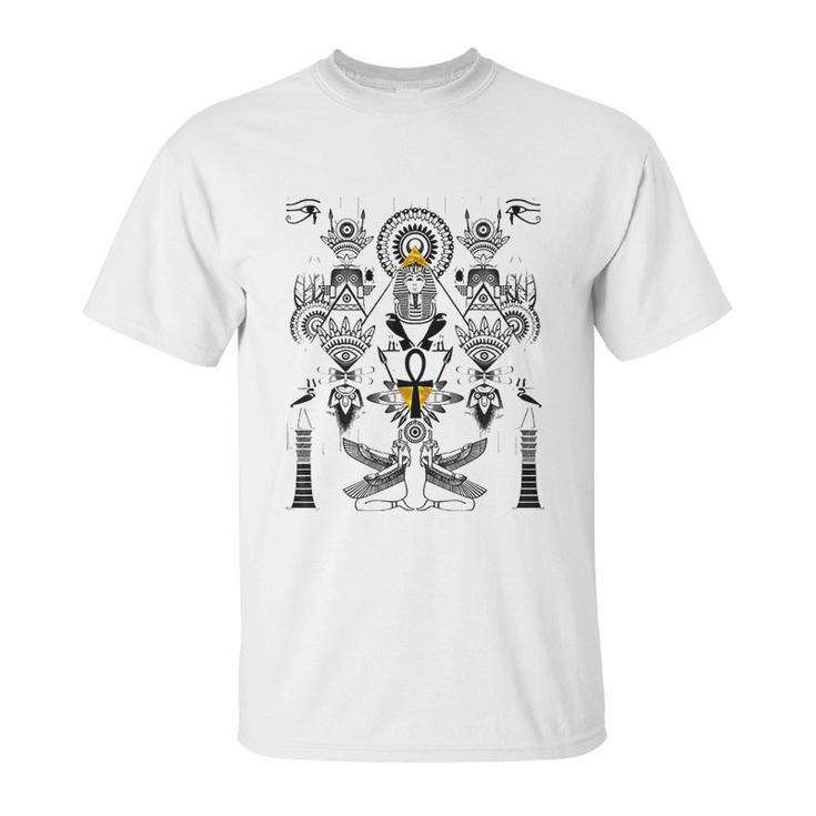 Ayahuasca Dmt Psychedelic Inspiration Egyptian Unisex T-Shirt