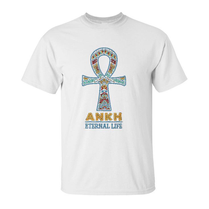 Black History African American Ankh Cross African Symbol Unisex T-Shirt