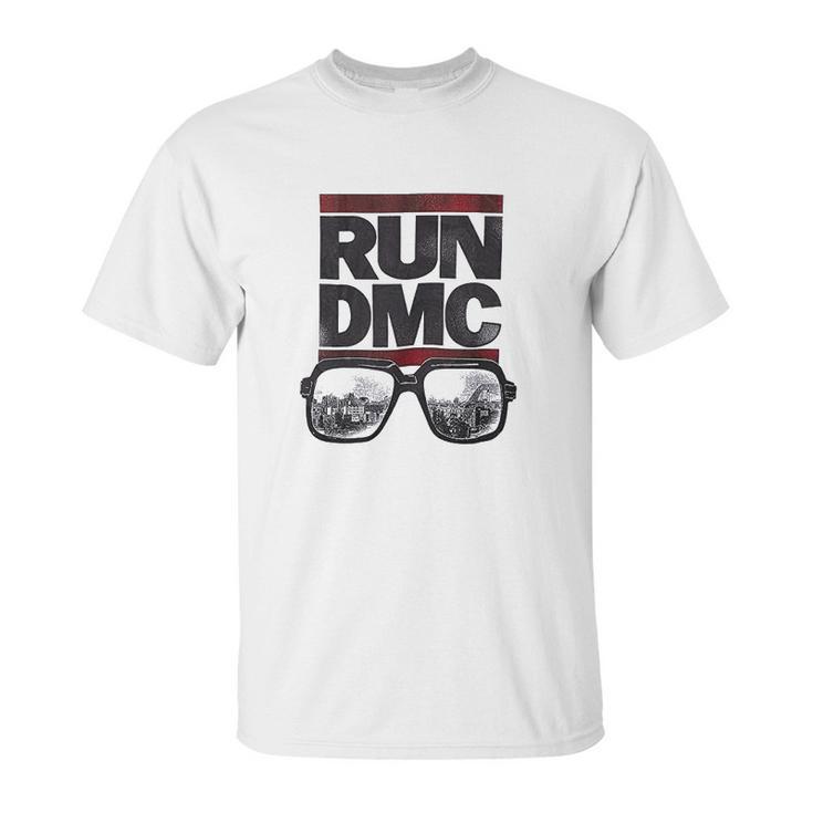 Bravado Run Dmc Glasses Cityscape Unisex T-Shirt