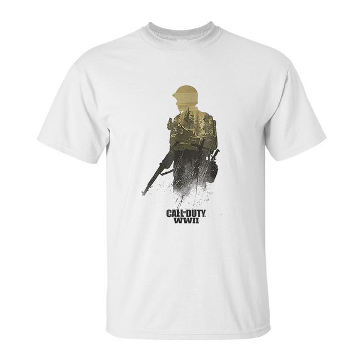 Call Of Duty Wwii Forest Front Line Unisex T-Shirt