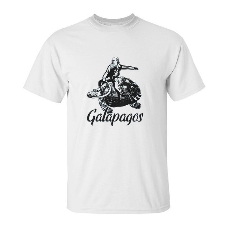 Charles Darwin Galapagos Islands Evolution Unisex T-Shirt