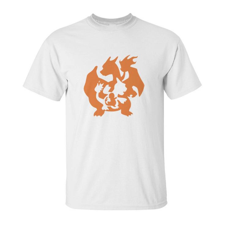 Charmander Evolution Unisex T-Shirt