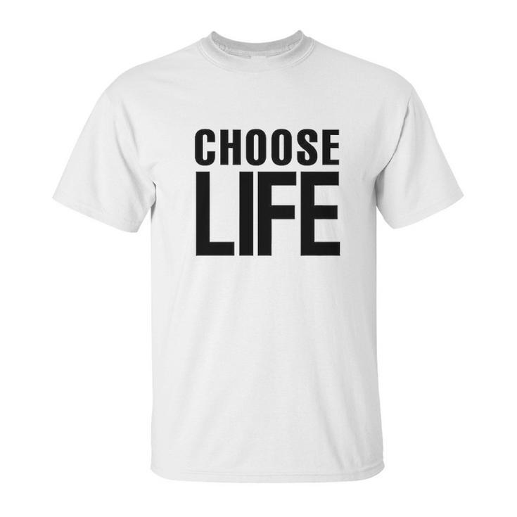 Choose Life Retro 80S Halloween Costume Graphic Unisex T-Shirt