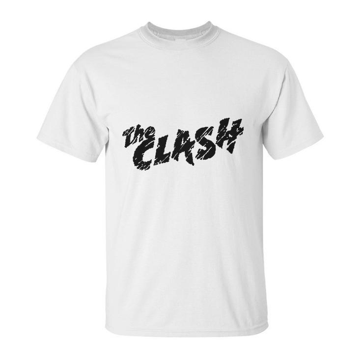 The Clash Band Logo Black Unisex T-Shirt