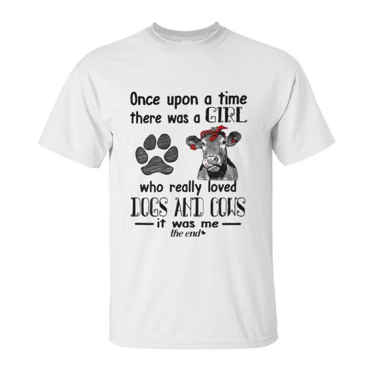 Cow Once Upon A Time Unisex T-Shirt